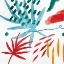 Picture of ABSTRACT LEAVES 1