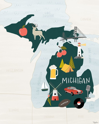 Picture of MICHIGAN ICONS