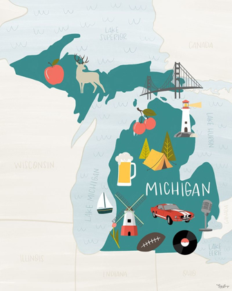 Picture of MICHIGAN ICONS 2