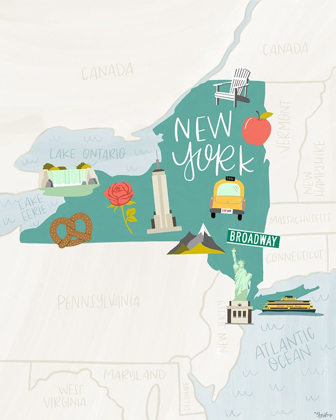 Picture of NEW YORK ICONS TEAL