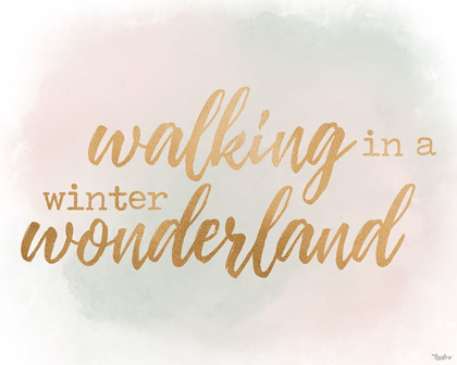 Picture of WINTER WONDERLAND GOLD WATERCOLOR