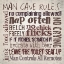 Picture of MAN CAVE RULES