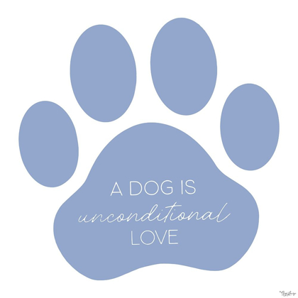 Picture of BLUE PAW PRINT