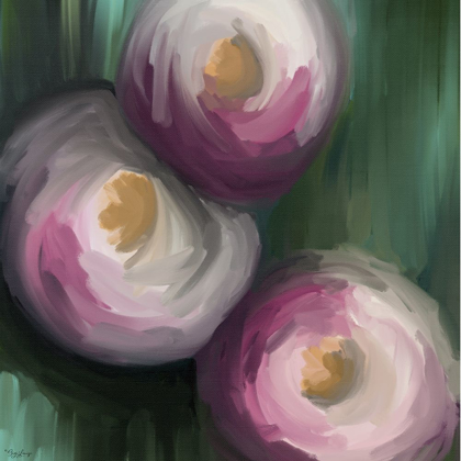 Picture of ABSTRACT PINK FLOWERS