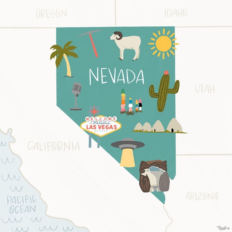 Picture of NEVADA ICONS