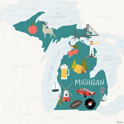 Picture of MICHIGAN ICONS
