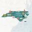 Picture of NORTH CAROLINA ICONS