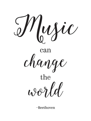 Picture of MUSIC CAN CHANGE  THE WORLD