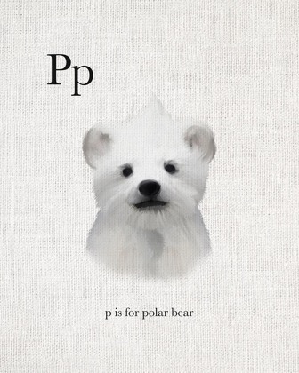 Picture of P IS FOR POLAR BEAR