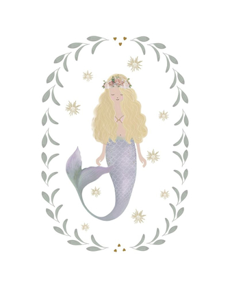 Picture of MERMAID GARLAND PURPLE TAIL