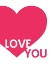 Picture of HOT PINK LOVE YOU