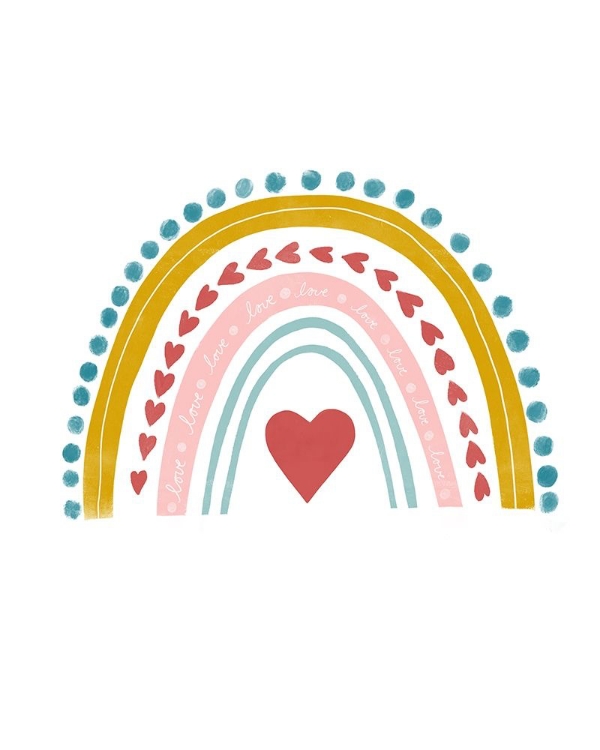 Picture of HAPPY HEART RAINBOW