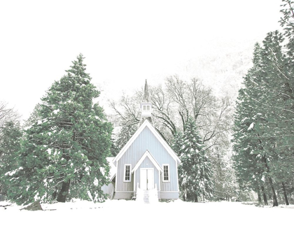 Picture of LITTLE BLUE WINTER CHURCH