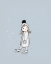 Picture of GIRL WALKING IN SNOW