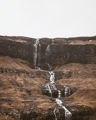 Picture of RUGGED LANDSCAPE WITH WATERFALL