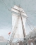 Picture of GIANT SHIP WITH SAIL AND MOUNTAIN