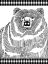 Picture of CHECKERED BEAR 1