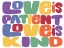 Picture of LOVE IS PATIENT