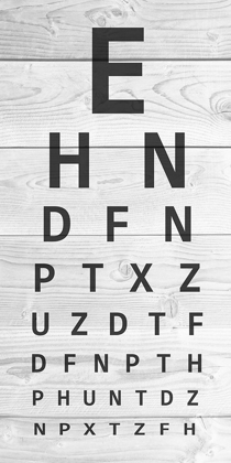 Picture of WOODEN EYE CHART