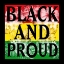 Picture of FLOWER BLACK AND PROUD
