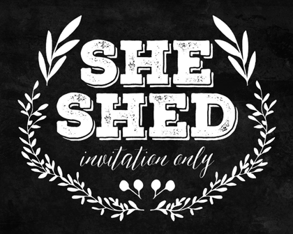 Picture of SHE SHED WHITE
