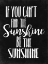 Picture of SUNSHINE B/W