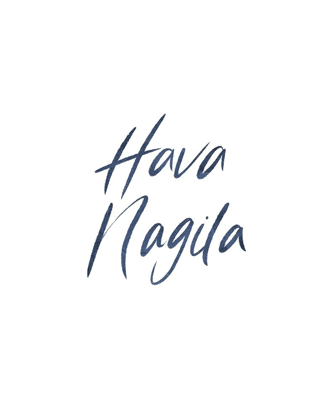 Picture of HAVA NAGILA WORD