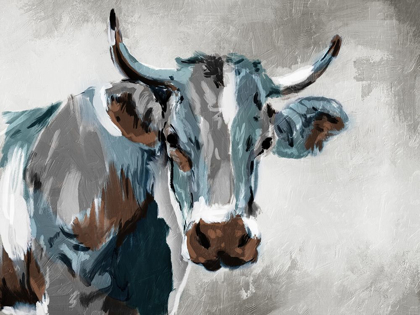 Picture of COW LOOKING
