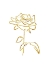 Picture of SIMPLE GOLD FLOWERS 1