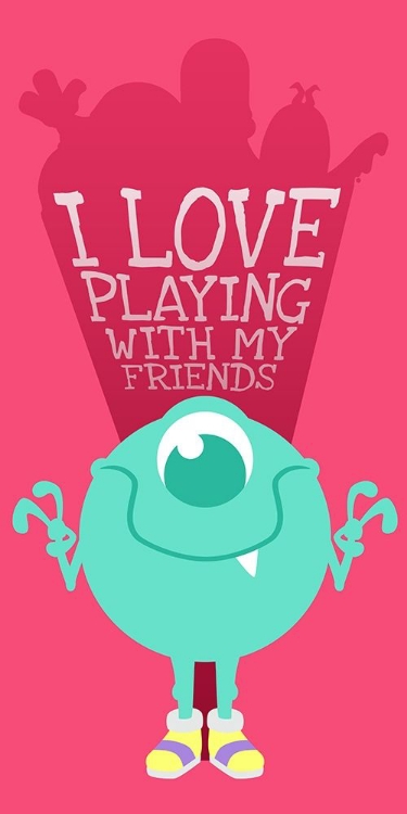 Picture of I LOVE PLAYING WITH MY FRIENDS