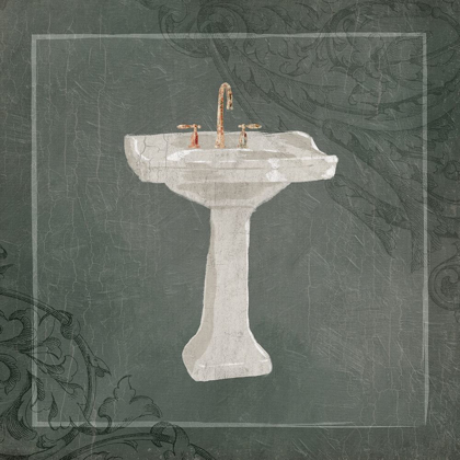 Picture of VICTORIAN MUTED GREEN SINK