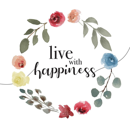 Picture of LIVE WITH HAPPINESS