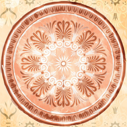 Picture of MEDALLION PLATE BOHO STYLE