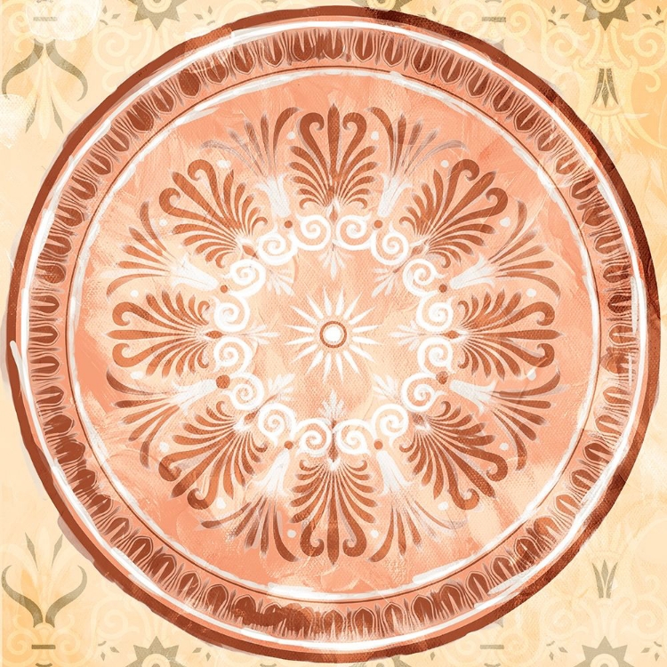 Picture of MEDALLION PLATE BOHO STYLE