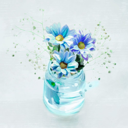 Picture of FLOWERS IN BLUES