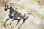 Picture of RUNNING HORSE PAINT ON WOOD