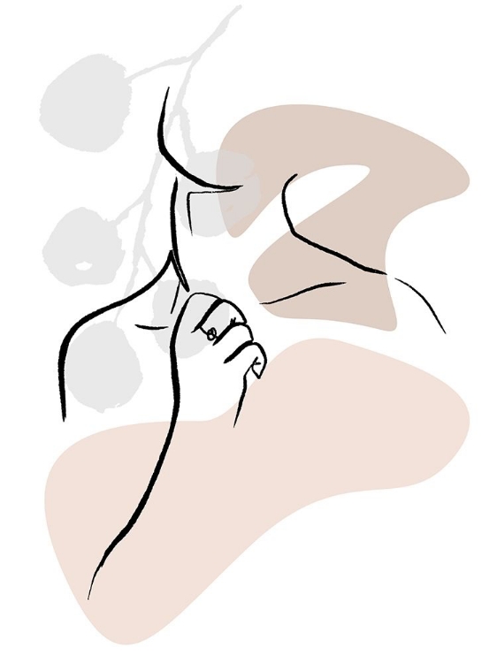 Picture of SCRIBBLE NECK WITH COLORS