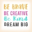 Picture of BE BRAVE