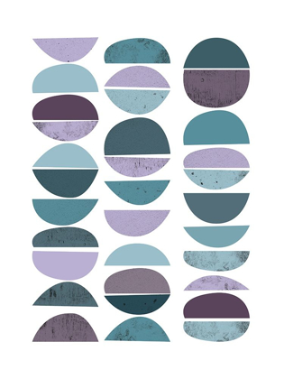 Picture of MIDCENTURY TEAL PURPLE 2