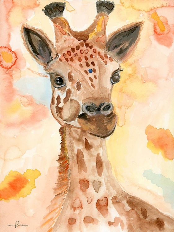 Picture of WATERCOLOR GIRAFFE