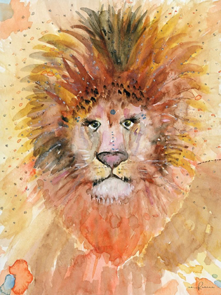 Picture of WATERCOLOR LION