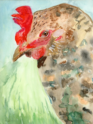 Picture of WATERCOLOR ROOSTER