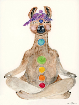 Picture of MEDITATING LLAMA