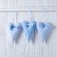 Picture of HEARTS HANGING ON WOODEN BACKGROUND