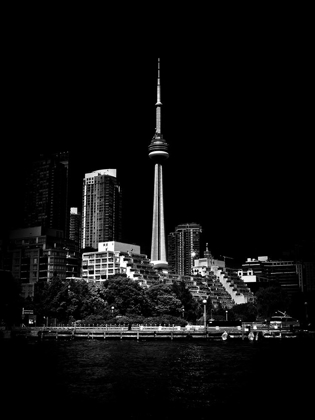 Picture of CN TOWER FROM BATHHURST QUAY TORONTO