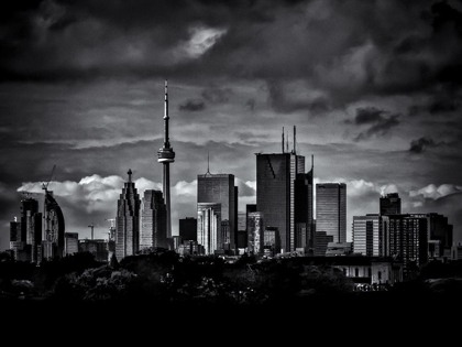 Picture of TORONTO SKYLINE FROM THE PAPE BRIDGE NO 2