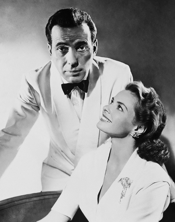 Picture of BORGART AND BERGMAN IN CASABLANCA