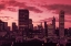 Picture of SKYLINE AT DUSK CHICAGO ILLINOIS