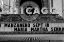 Picture of MARQUEE OF THE HISTORIC CHICAGO THEATER CHICAGO ILLINOIS