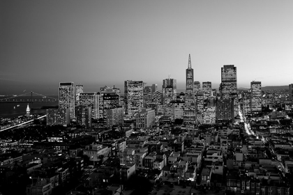 Picture of SAN FRANCISCO CALIFORNIA AT DUSK